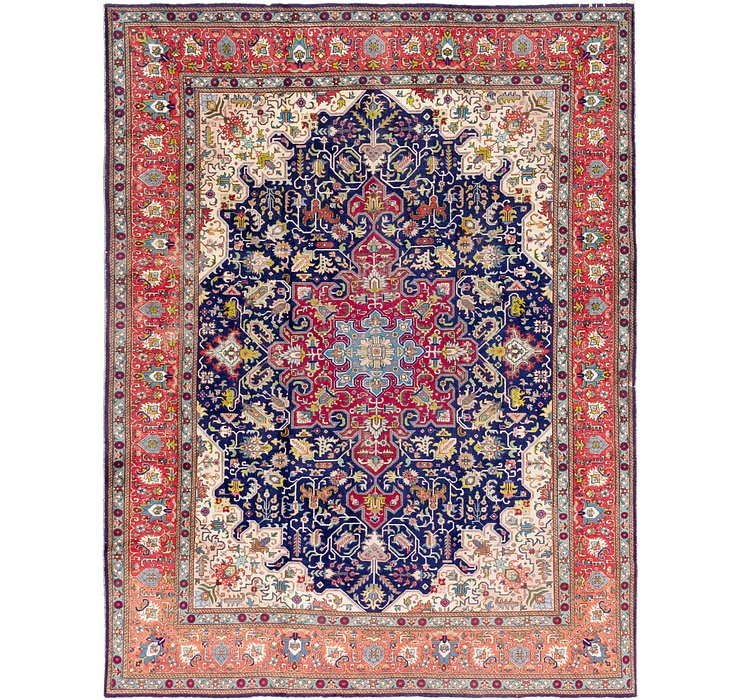 9' 10 x 12' 9 Tabriz Persian Rug