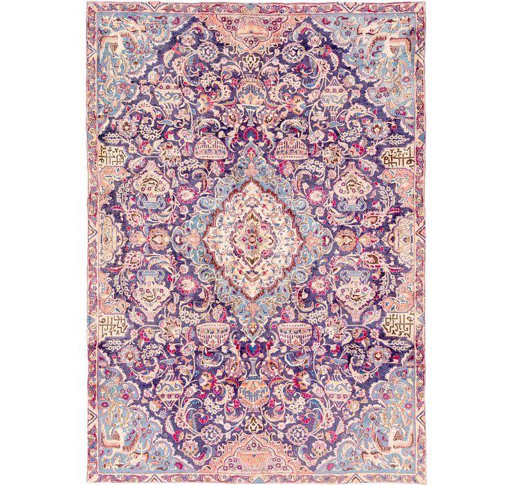 7' x 9' 10 Kashmar Persian Rug