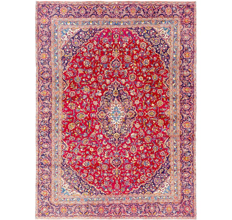 8' 8 x 11' 10 Kashan Persian Rug