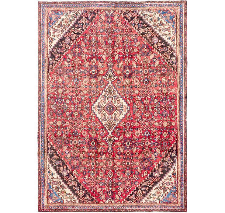 7' 3 x 10' 3 Hamedan Persian Rug