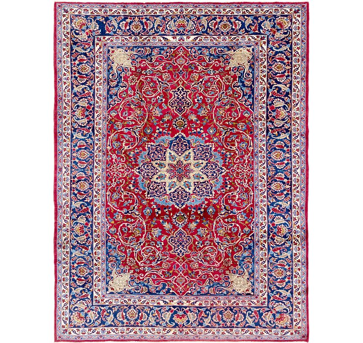 9' 7 x 12' 8 Isfahan Persian Rug