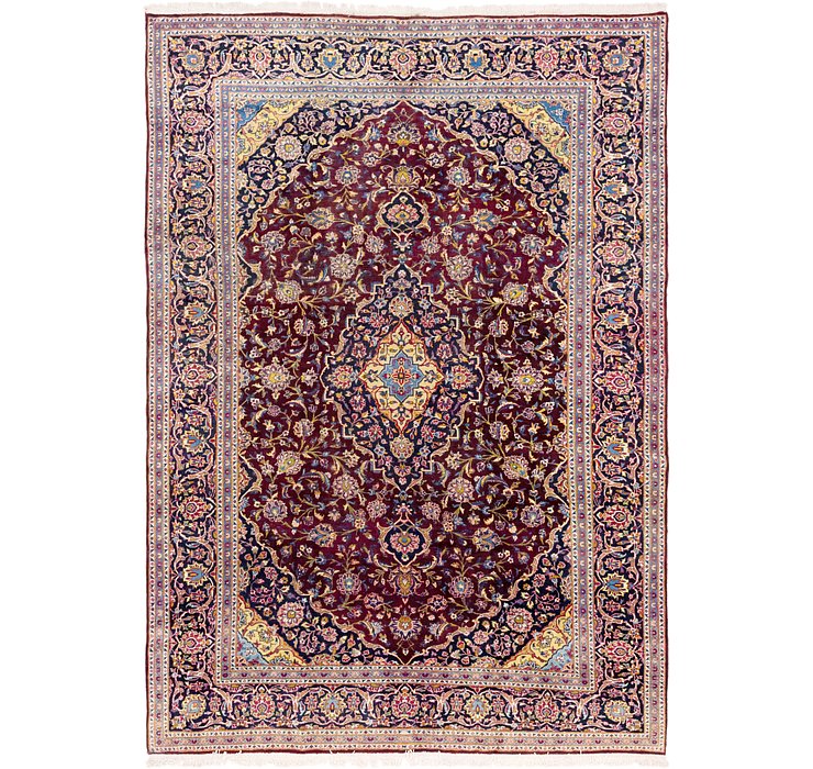 9' 2 x 13' 5 Kashan Persian Rug