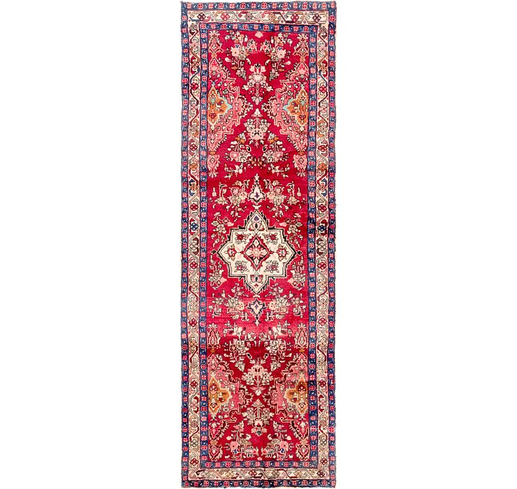 3' 2 x 10' 3 Hamedan Persian Runner ...