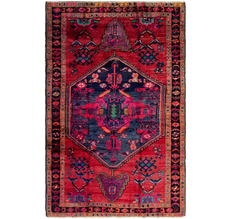 4' 10 x 7' 5 Shiraz Persian Rug