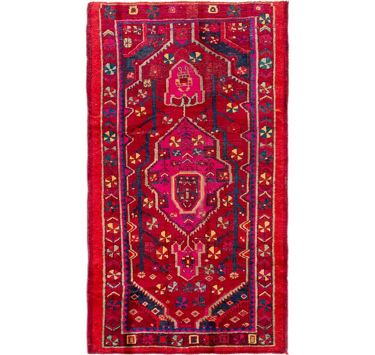 4' 4 x 7' 6 Zanjan Persian Rug