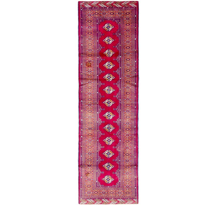 3' 2 x 10' 10 Torkaman Persian Runner...