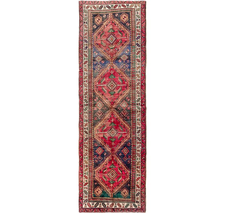 3' 7 x 11' 3 Hamedan Persian Runner ...