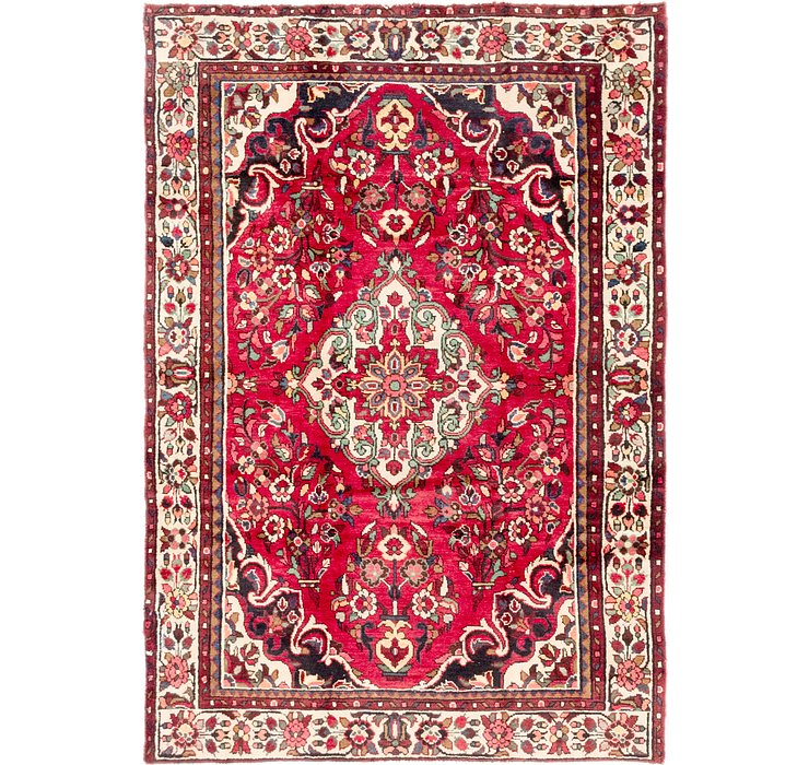 5' x 7' 4 Borchelu Persian Rug