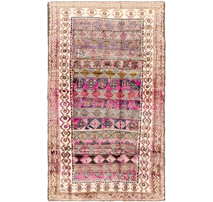 4' 2 x 7' 4 Shiraz Persian Rug