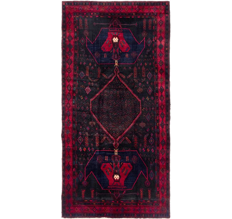 5' x 10' 5 Meshkin Persian Runner ...