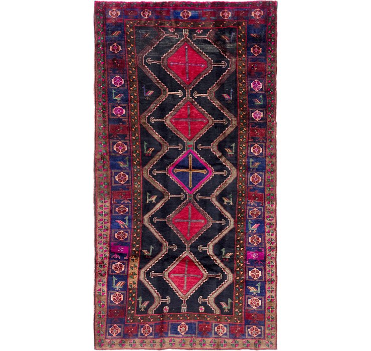 5' 2 x 9' 8 Koliaei Persian Runner ...