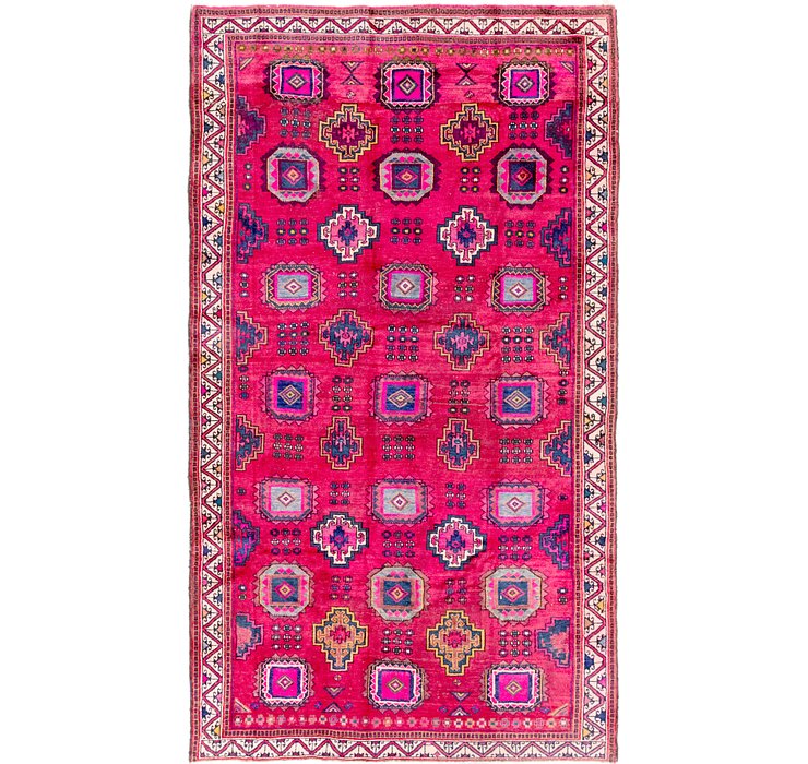 6' x 10' 7 Hamedan Persian Runner ...