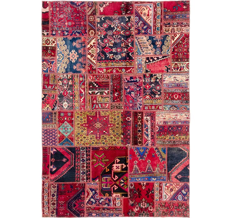 6' 4 x 9' 3 Ultra Vintage Persian Rug