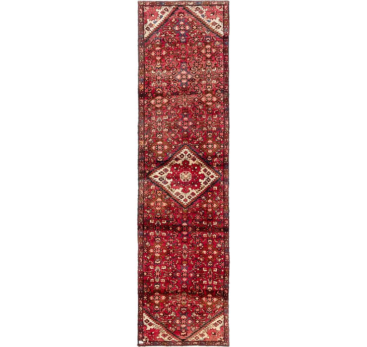 2' 6 x 10' Hossainabad Persian Run...