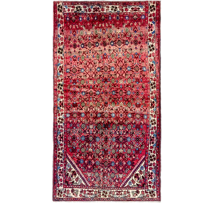 3' 8 x 6' 5 Hossainabad Persian Rug