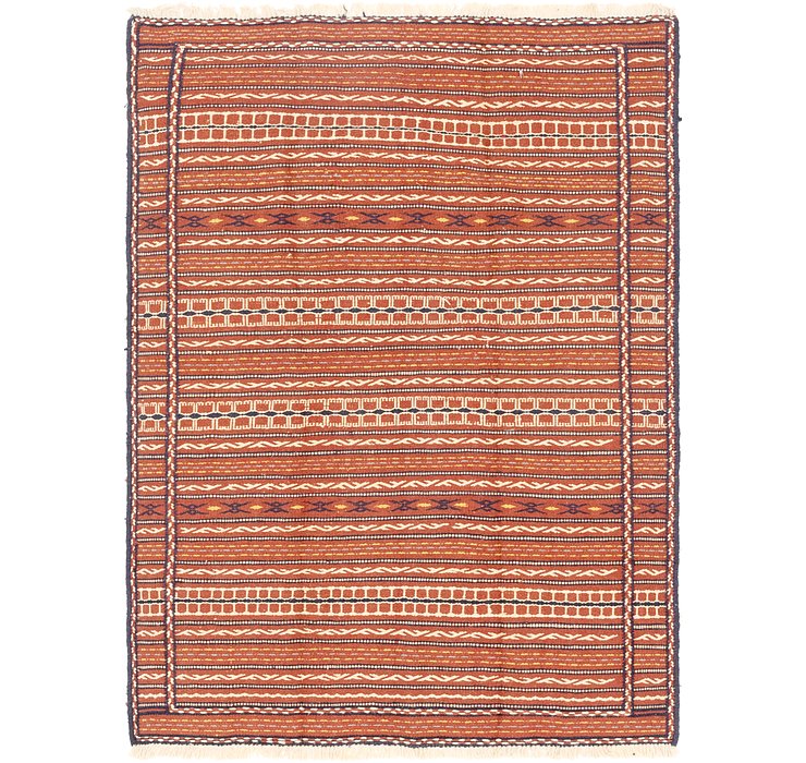 4' 7 x 6' 5 Ghoochan Persian Rug