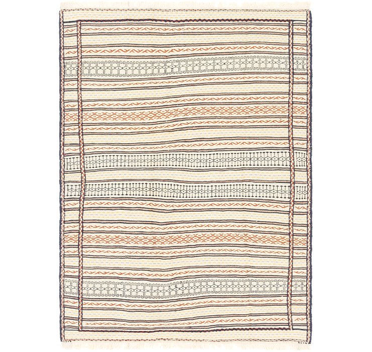 4' 10 x 6' 7 Ghoochan Persian Rug