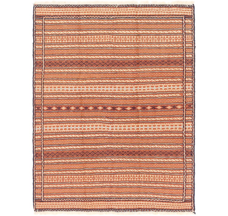 4' 10 x 6' 6 Ghoochan Persian Rug