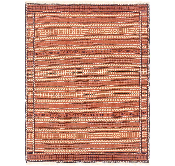 5' x 6' 7 Ghoochan Persian Rug