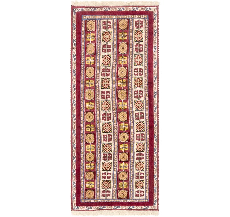 2' 9 x 7' Ghoochan Persian Runner...