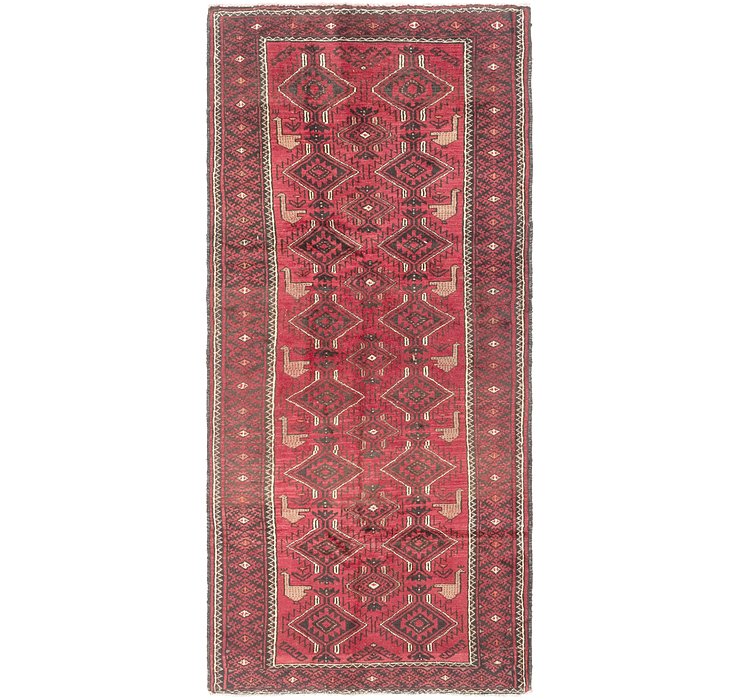 3' 4 x 7' 5 Balouch Persian Runner ...