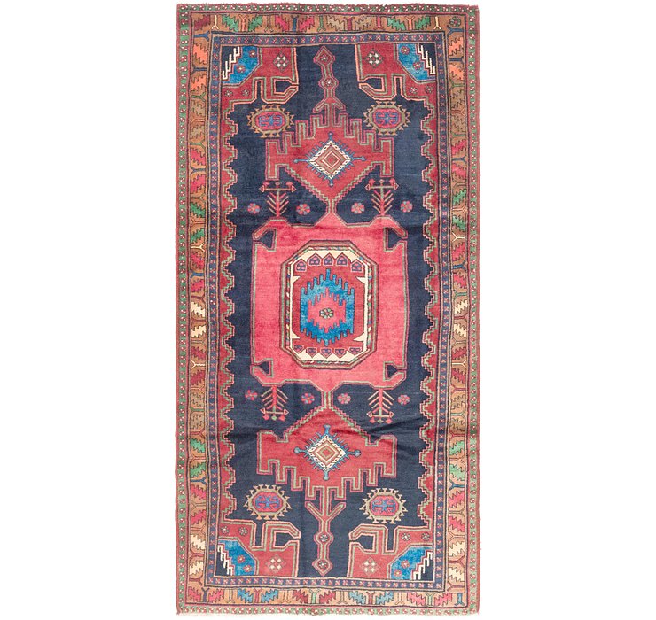 4' 3 x 9' 2 Koliaei Persian Runner ...