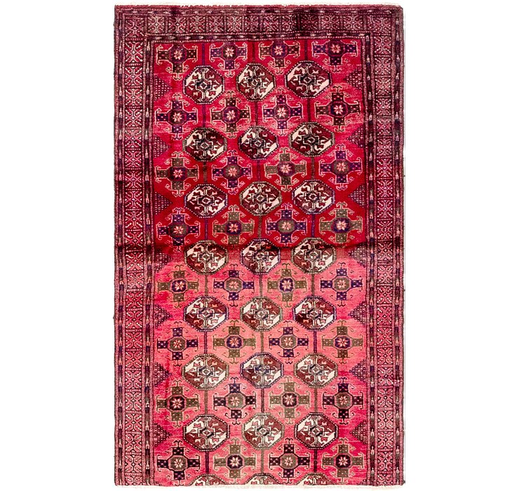 3' x 5' 2 Balouch Persian Rug