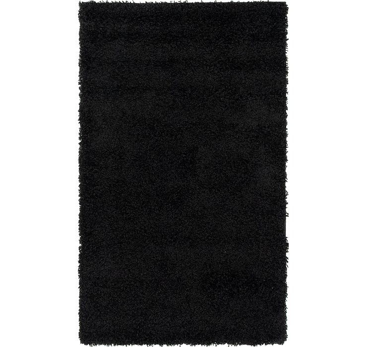 3' 3 x 5' 3 Solid Shag Rug