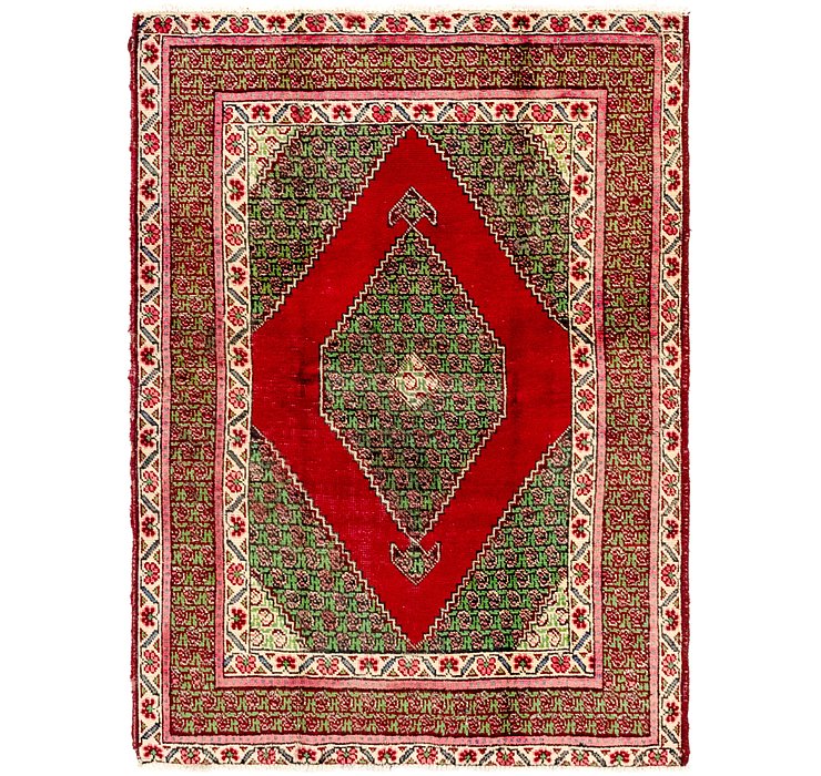 4' 6 x 6' 2 Tabriz Persian Rug