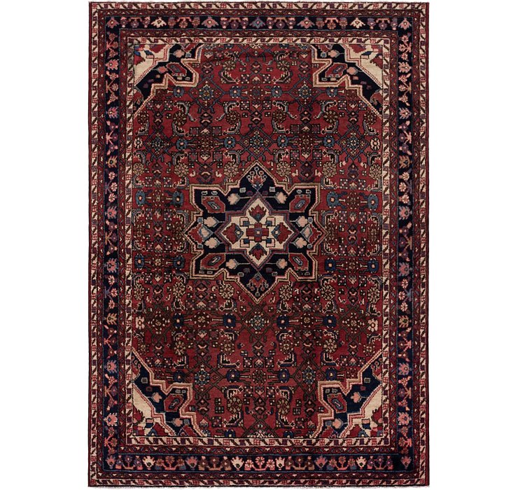 5' x 7' Hossainabad Persian Rug