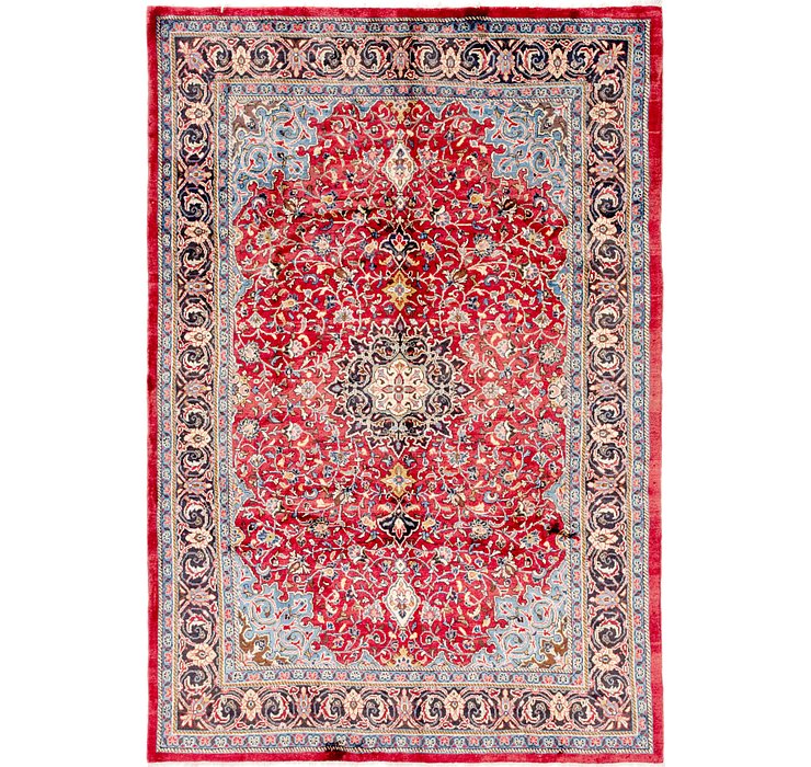 7' x 10' 3 Sharough Persian Rug