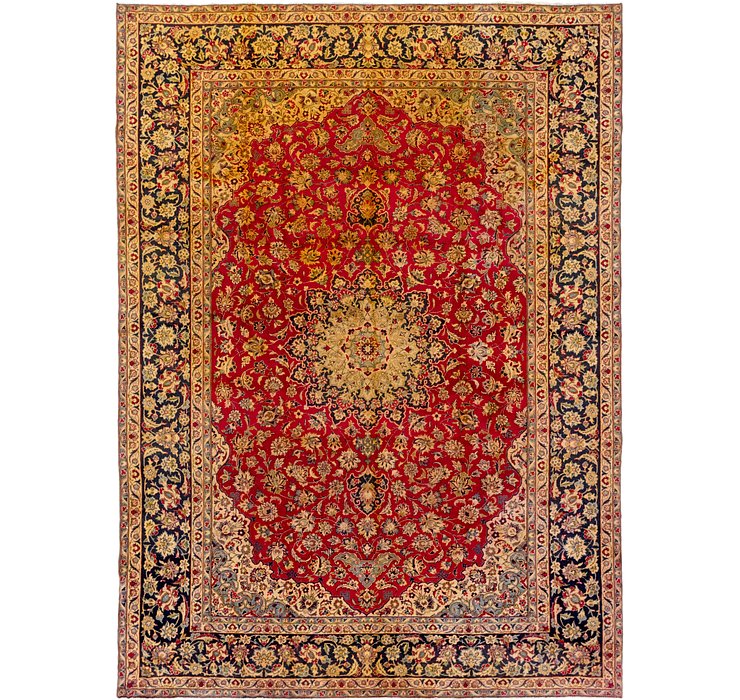 9' 6 x 13' Isfahan Persian Rug