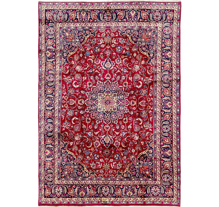 7' 9 x 11' Mashad Persian Rug