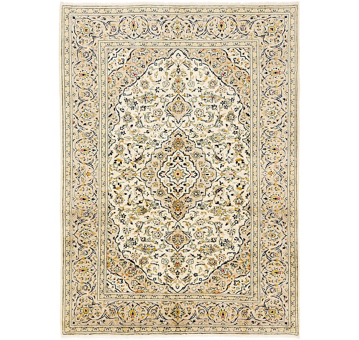 8' x 11' Kashan Persian Rug