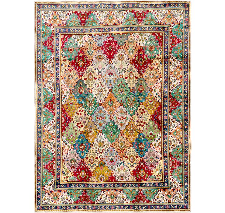 9' 9 x 13' Tabriz Persian Rug