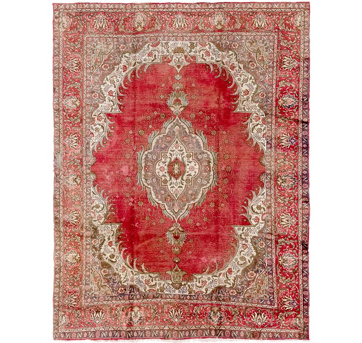 9' 9 x 12' 8 Tabriz Persian Rug