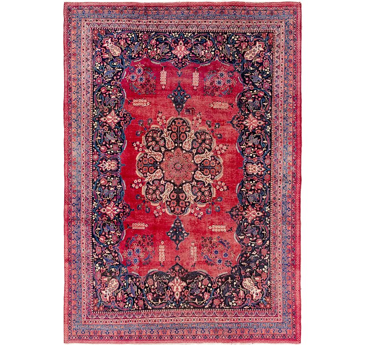 9' x 12' 7 Bidjar Persian Rug