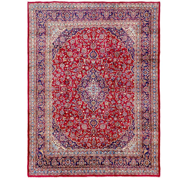 9' 8 x 12' 7 Kashan Persian Rug