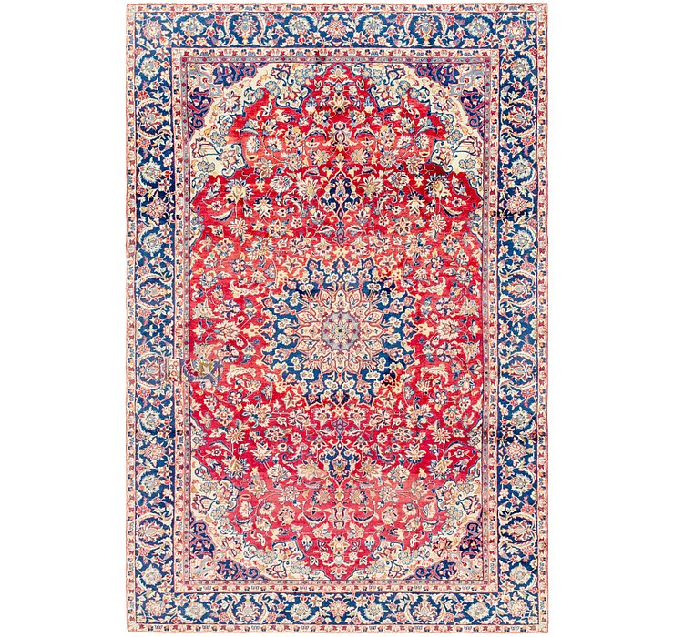 7' 8 x 11' 5 Isfahan Persian Rug