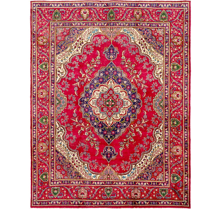 9' 8 x 12' 8 Tabriz Persian Rug