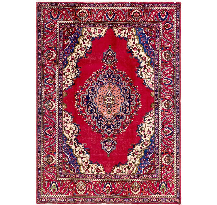 8' x 11' 6 Tabriz Persian Rug
