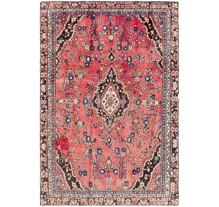 6' 3 x 9' Hamedan Persian Rug