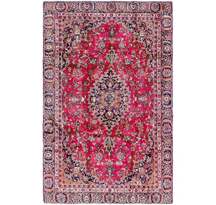 5' 5 x 9' Mashad Persian Rug