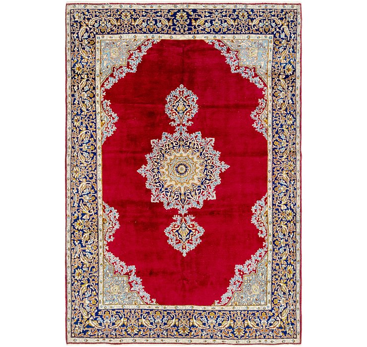 208cm x 305cm Kerman Persian Rug