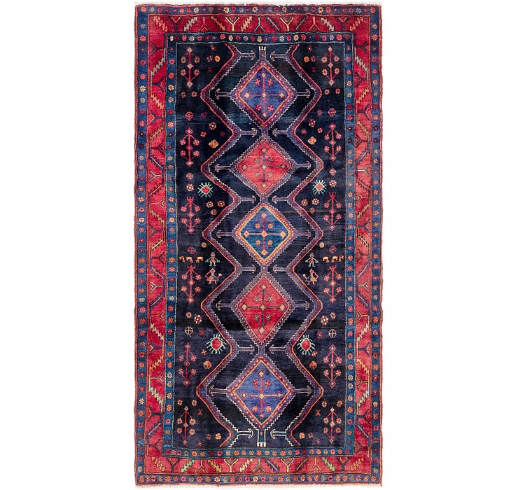 5' x 9' 10 Gholtogh Persian Runner...
