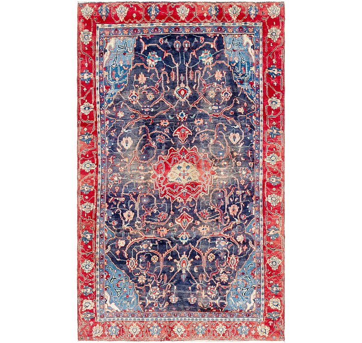 6' x 10' 2 Mahal Persian Rug
