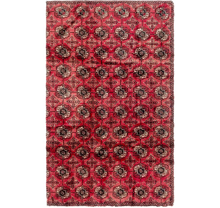 5' 2 x 8' 6 Torkaman Persian Rug
