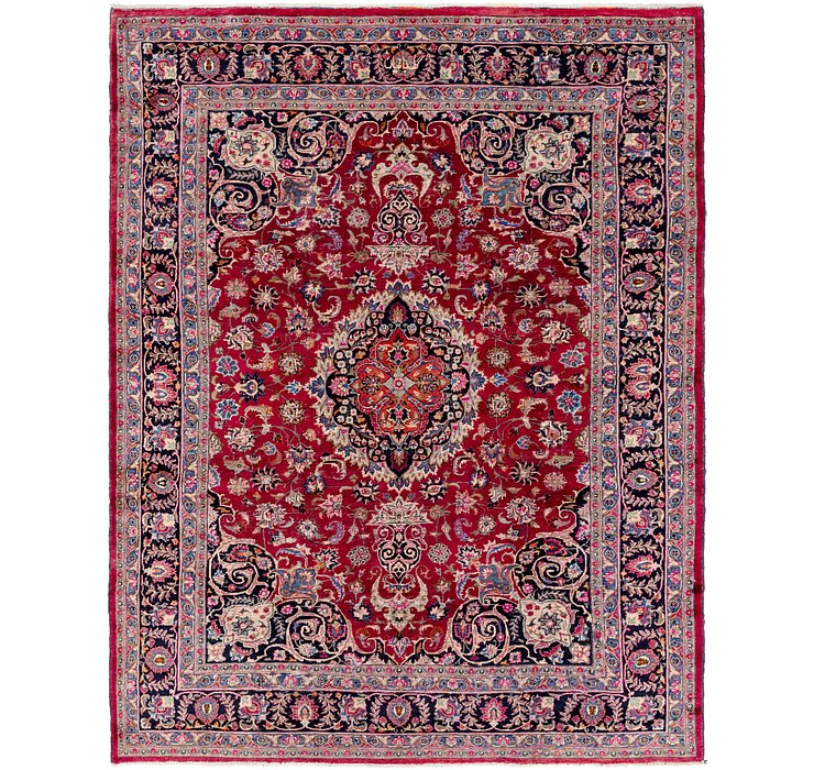 8' 7 x 11' 2 Mashad Persian Rug