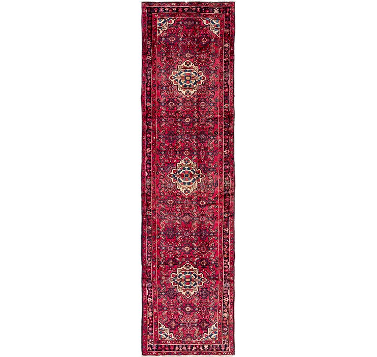 3' 6 x 13' 8 Hossainabad Persian Run...