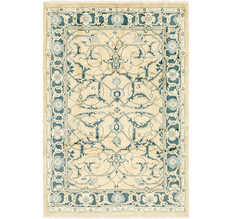 7' x 10' 4 Meshkabad Persian Rug
